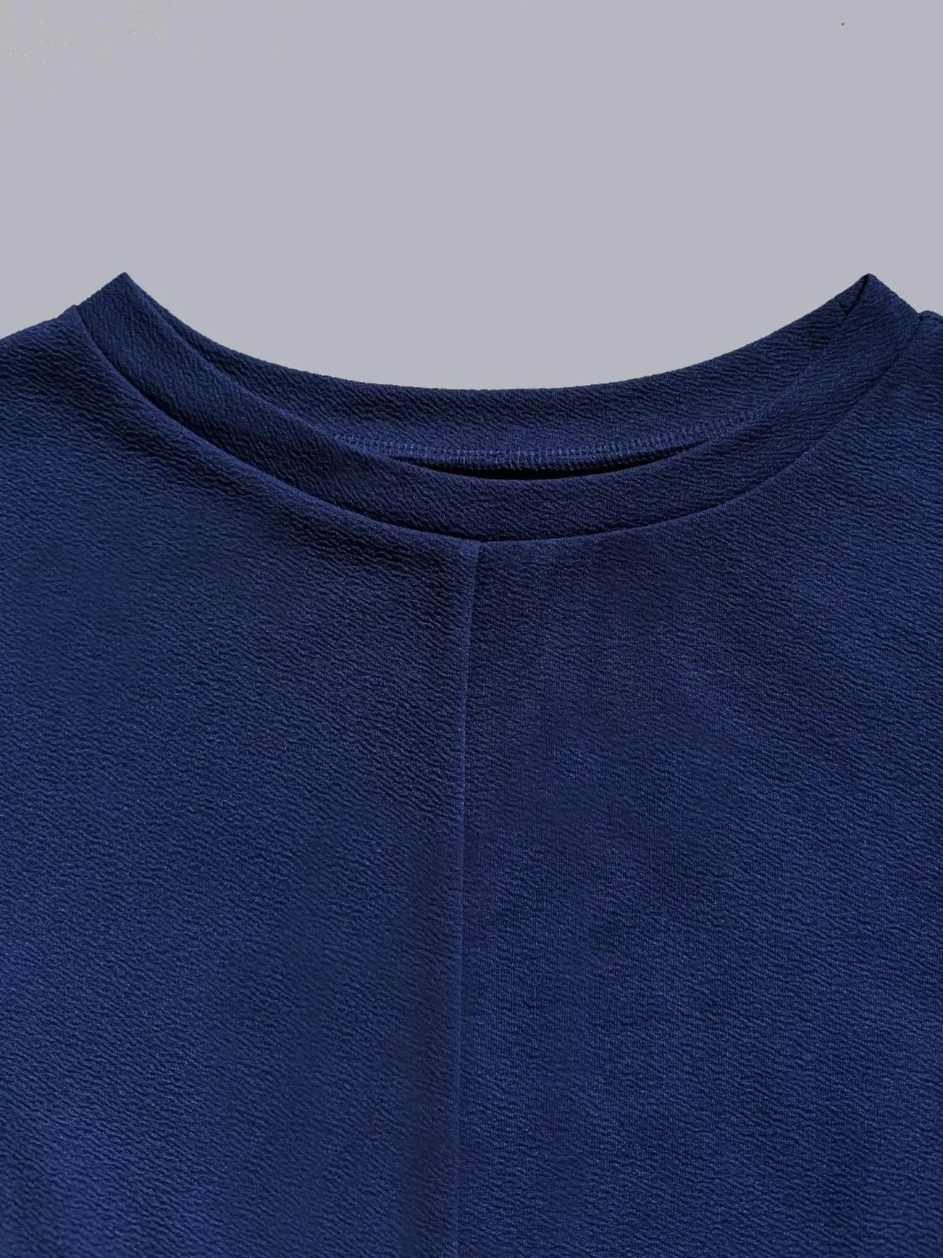 Women'S Plain round Neck Batwing Sleeve Tunic Dress, Elegant Cap Sleeve Short Dress for Summer, Ladies Clothes for Daily Wear, Casual Dresses