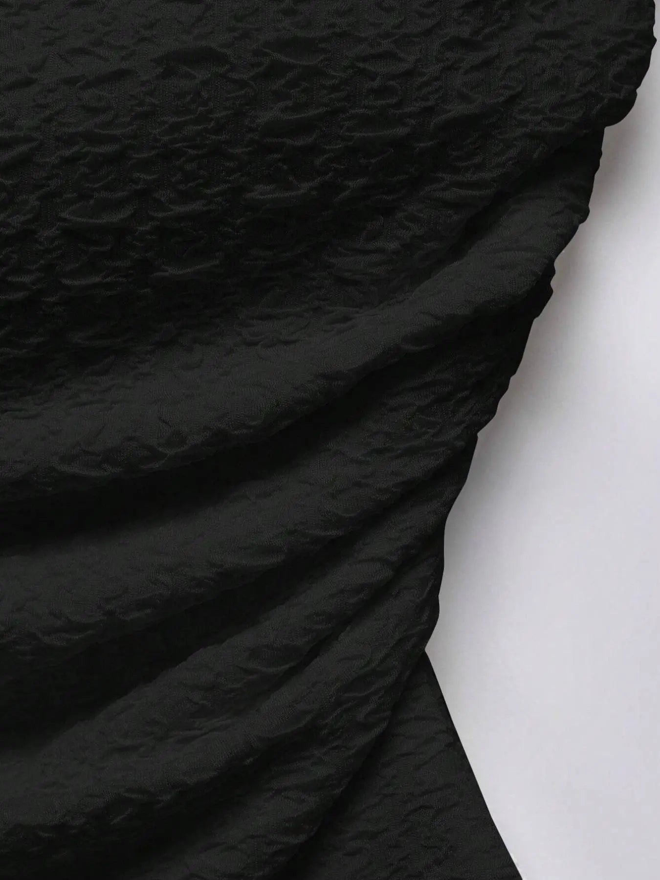 Women'S Slim Textured Ruched Asymmetrical Hem Tube Top, Casual Solid Strapless Top for Summer, Ladies Clothes for Daily Wear