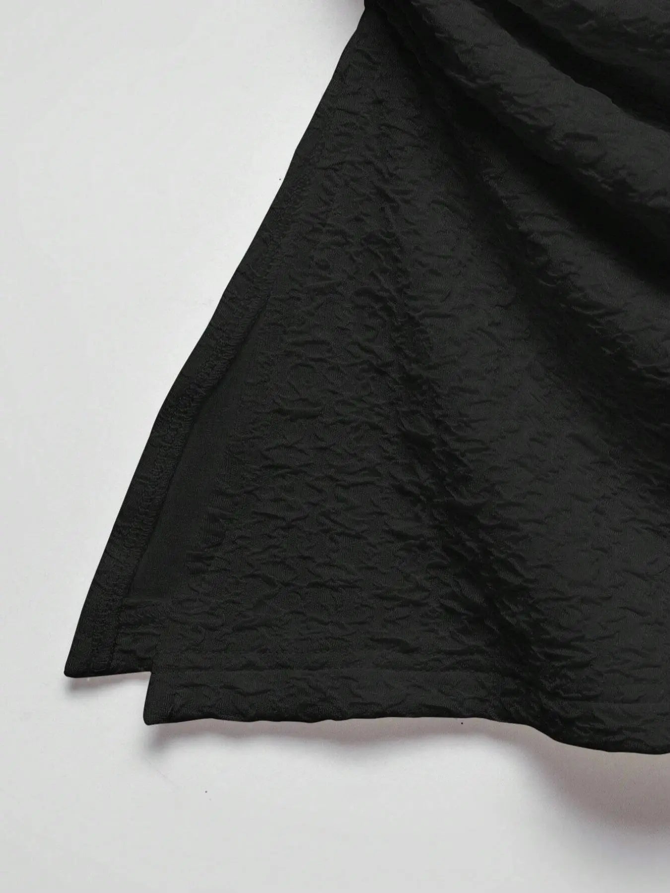 Women'S Slim Textured Ruched Asymmetrical Hem Tube Top, Casual Solid Strapless Top for Summer, Ladies Clothes for Daily Wear